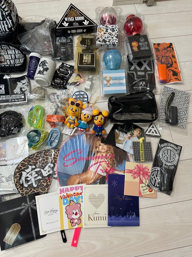 倖田來未グッズ まとめ売り