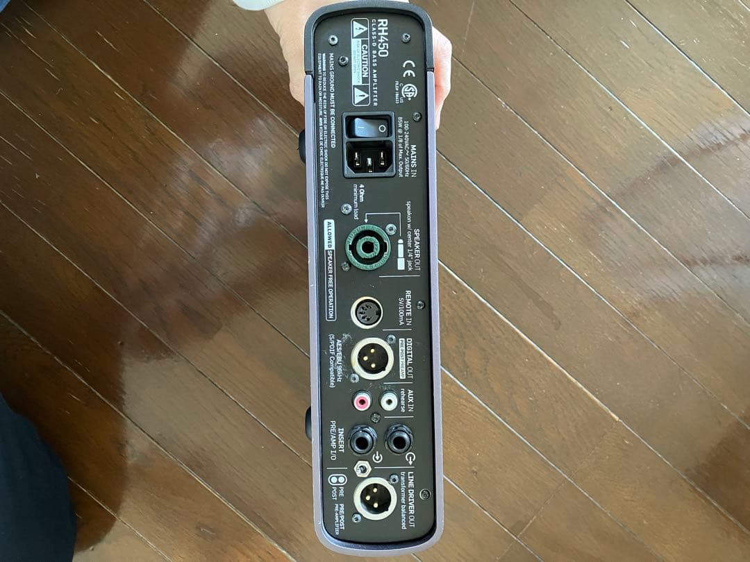 tc electronic RH450 スイッチャー.電源付(不具合有)