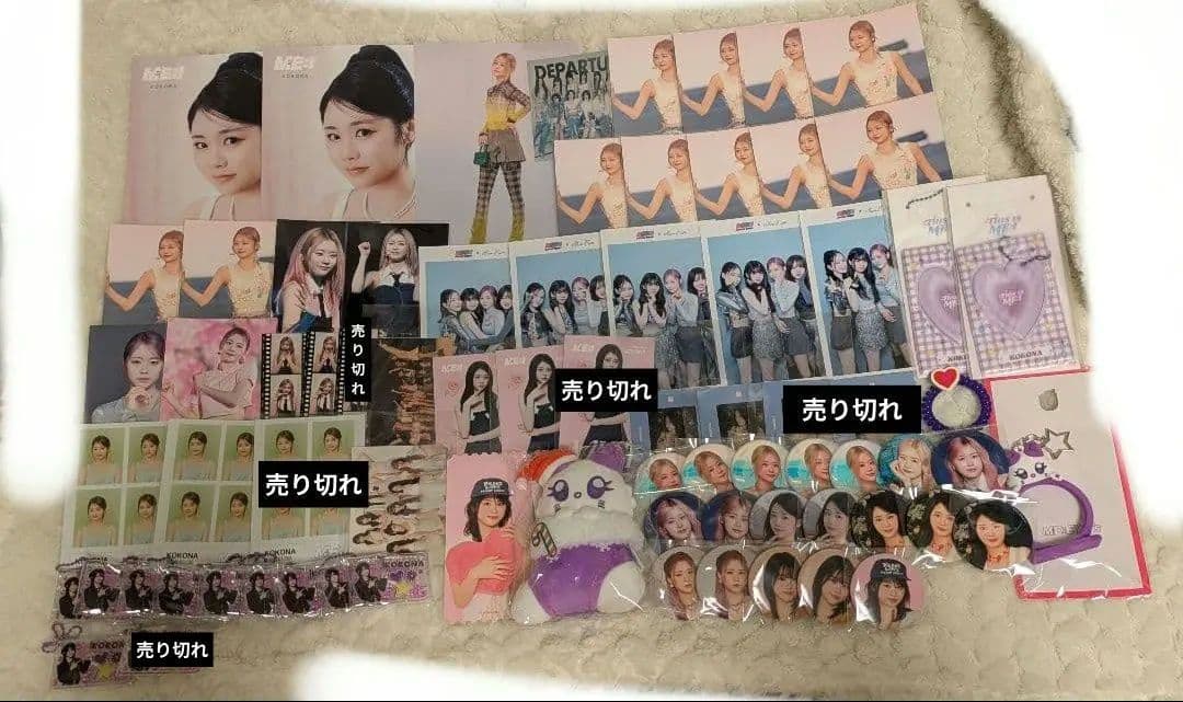 ME:I佐々木心菜 ポストカード 缶バッジ みてコレ キーホルダー トレカケース