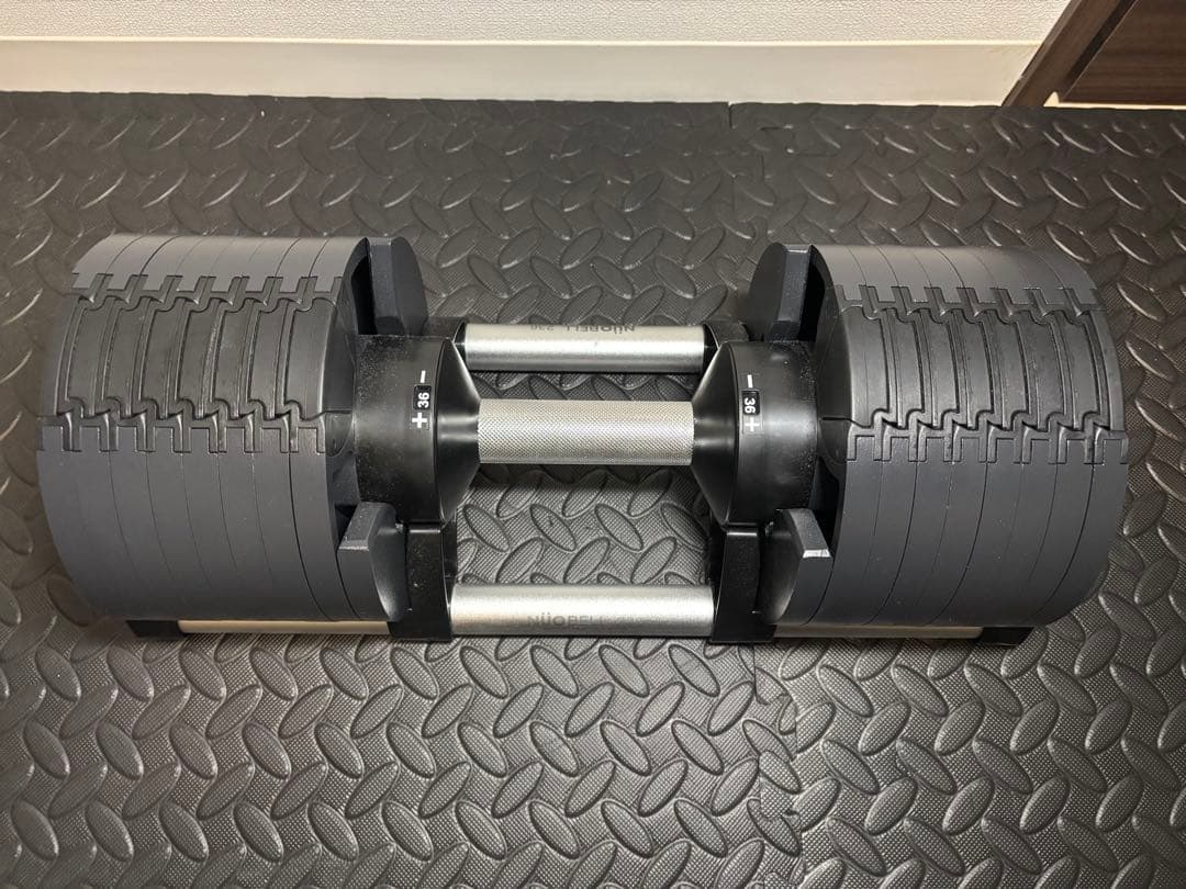 フレックスベル可変式 ダンベル 2kg刻み 36kg②