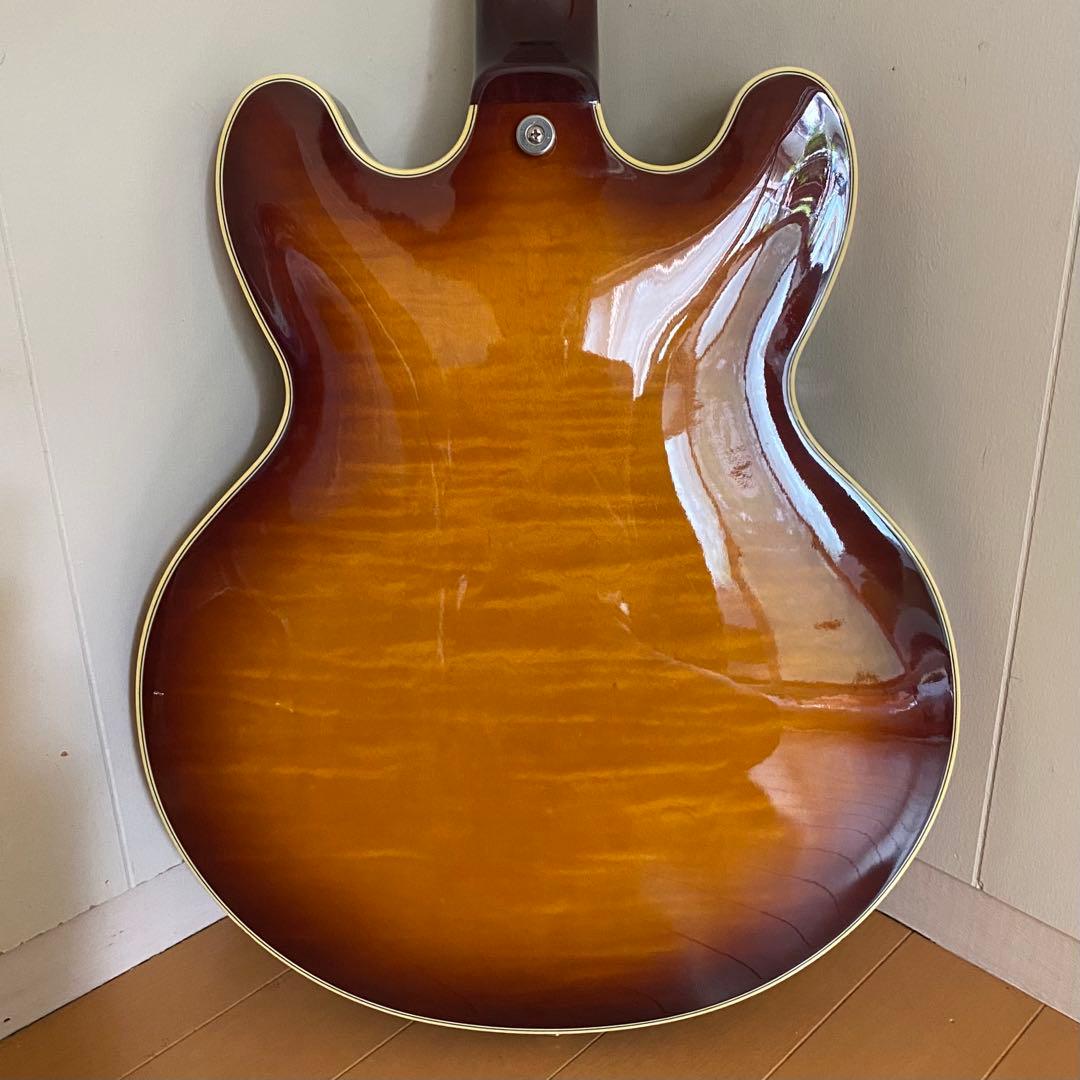 フジゲン Masterfield MSA-SP P90搭載 セミアコ