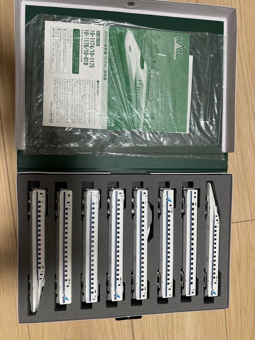 KATO 10-1175 N700A 8両セット　増結セット