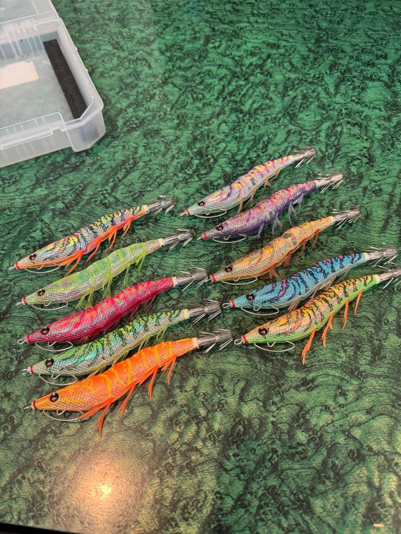 デュエルEZ-Qキャスト パタパタ喰わせ 3.5号19本セットパタパタケース付き