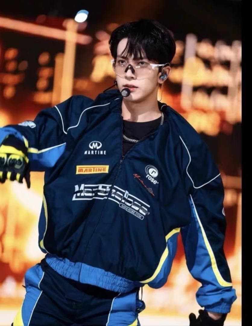 ウェア Martine Rose TUCK NECK SPONSOR JACKET L#