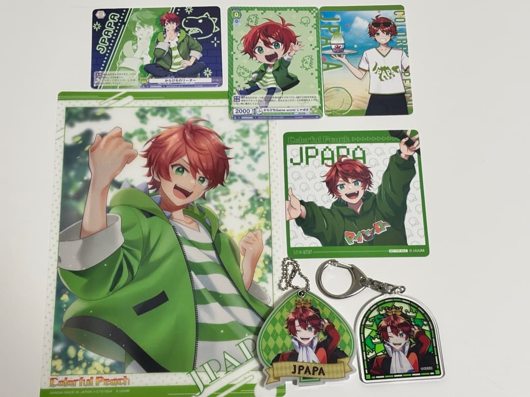 カラフルピーチグッズ