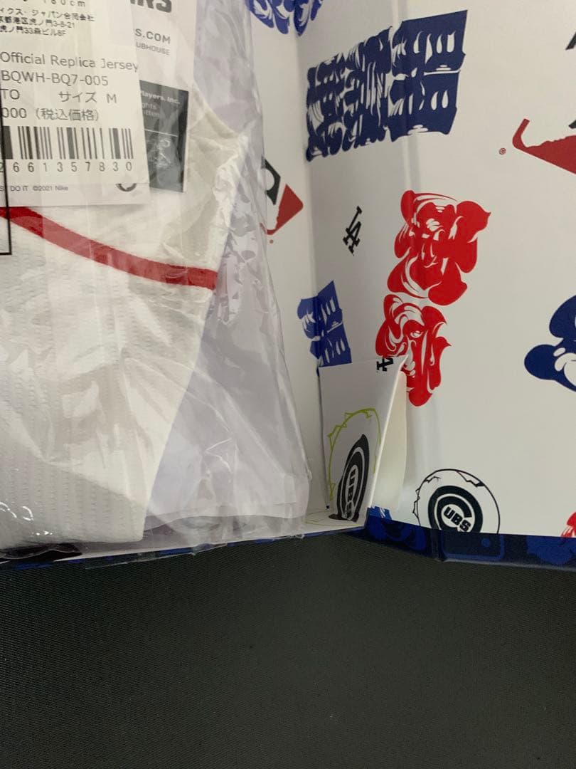 千賀晃大　ニューヨークメッツ　ナイキ　MLB レプリカユニフォーム　おまけ付❗️M