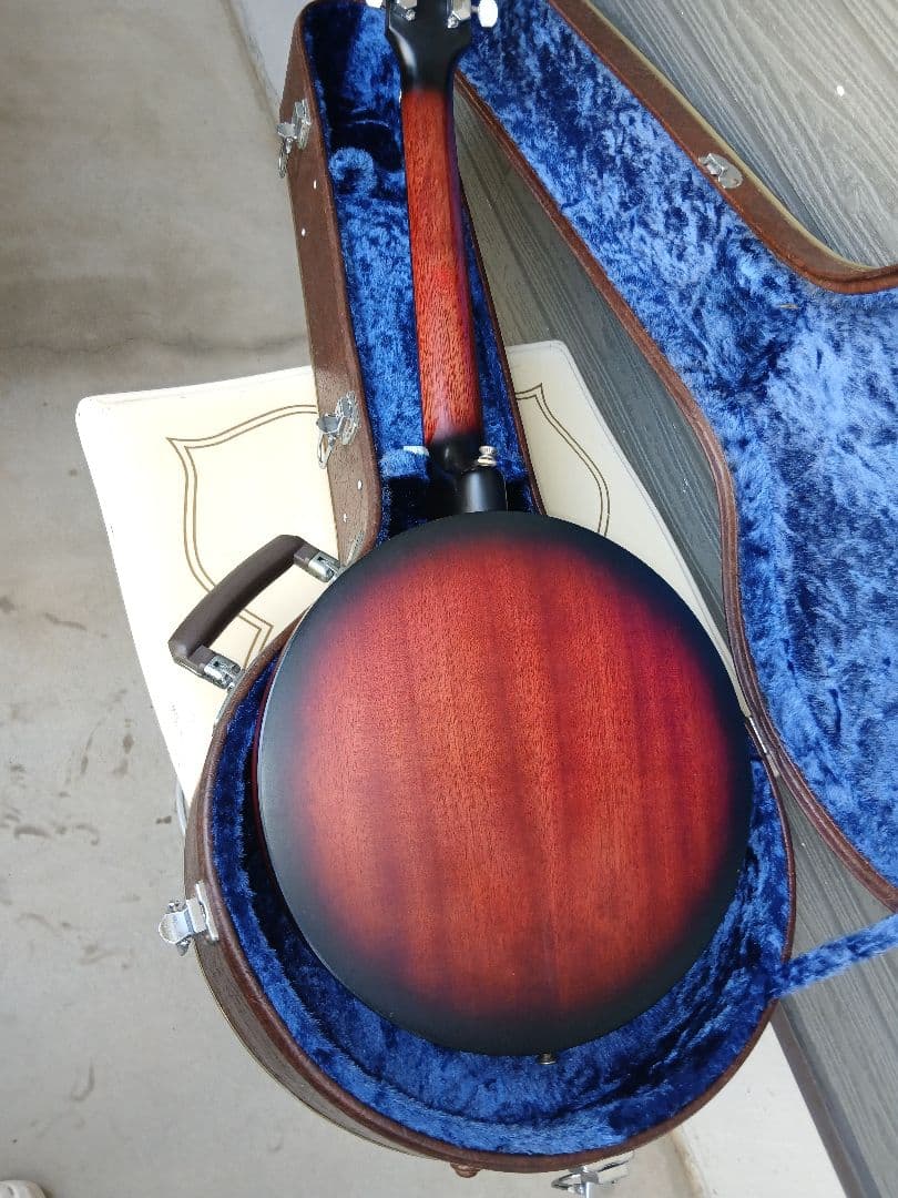 Blanton.BB15G.6Stringsバンジョー6弦(ハードケース付)