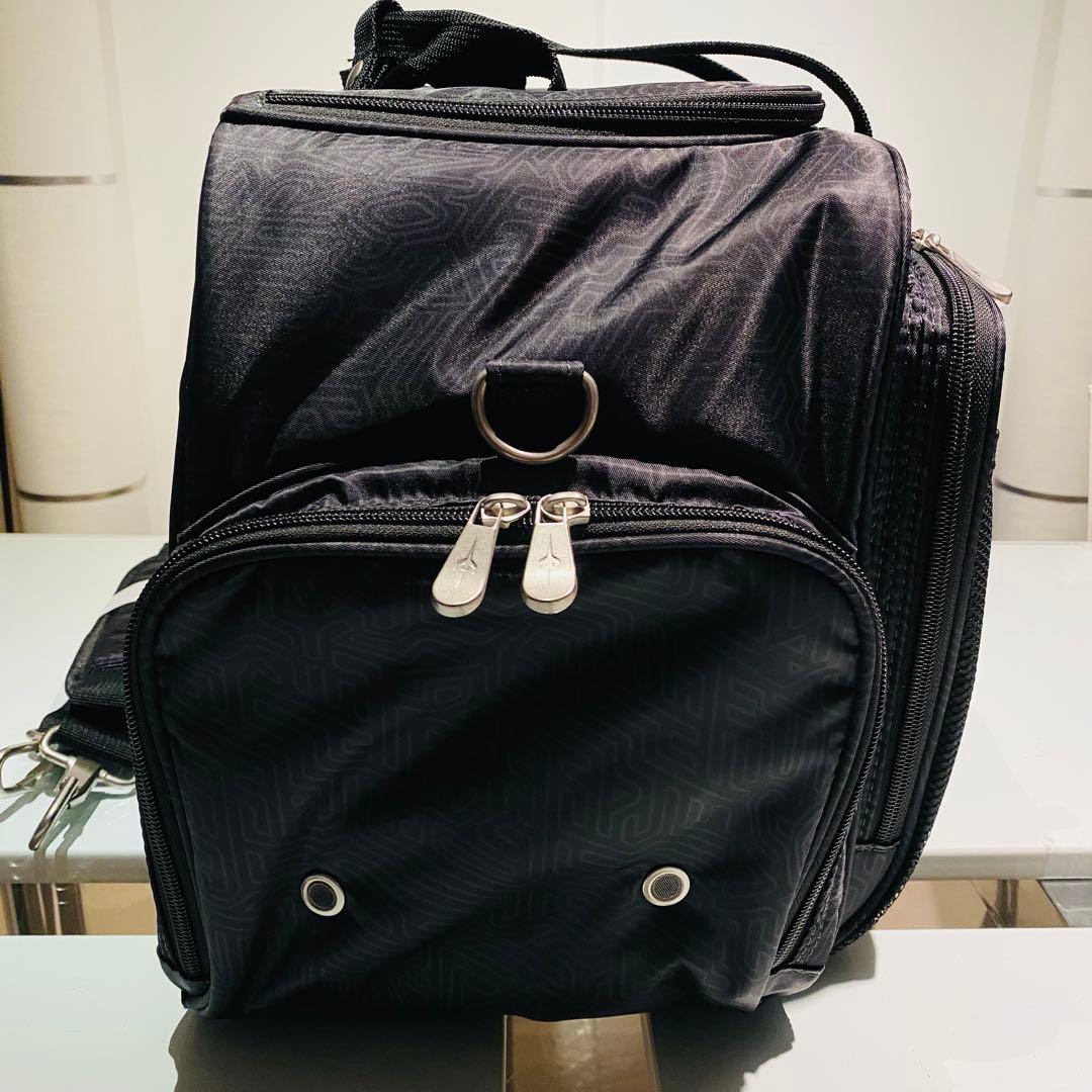 【新品】トランスコンチネンツ　ボストンバッグ　軽量大容量　黒　ゴルフ　GOLF