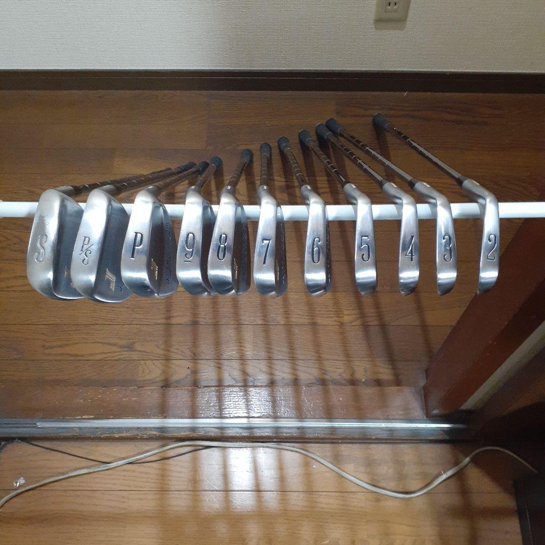 名器　尾崎将司 jumbo MTN Ⅲプロモデルアイアンセット 2鉄付き11本