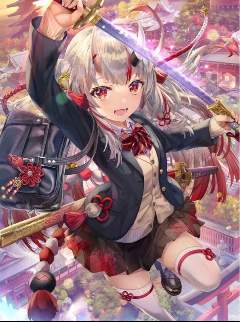 ホロライブ　B2タペストリー　百鬼あやめ　torino先生　hololive