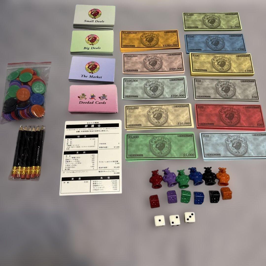 キャッシュフロー101 202 ファイナンシャル インテリジェンスの3点販売