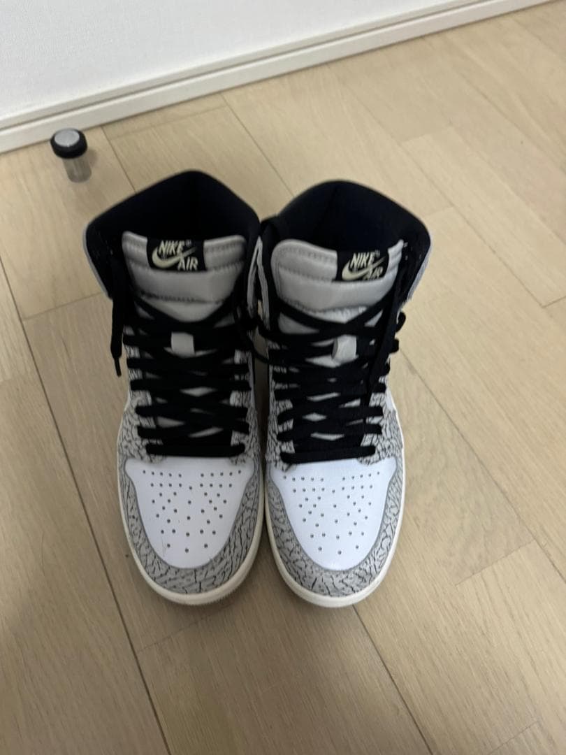 ナイキ ジョーダン1 high og White Cement 27cm