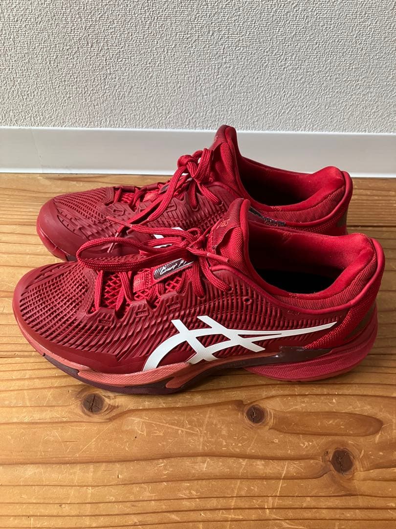 美品　アシックス テニスシューズ　COURT FF 3 NOVAK 26.0cm