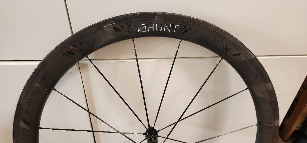 HUNT 50mm carbon spoke クリンチャーホイー