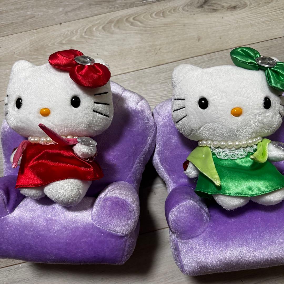 激レア ハローキティ ぬいぐるみ 2体セット 細木数子 ズバリ言うわよ！