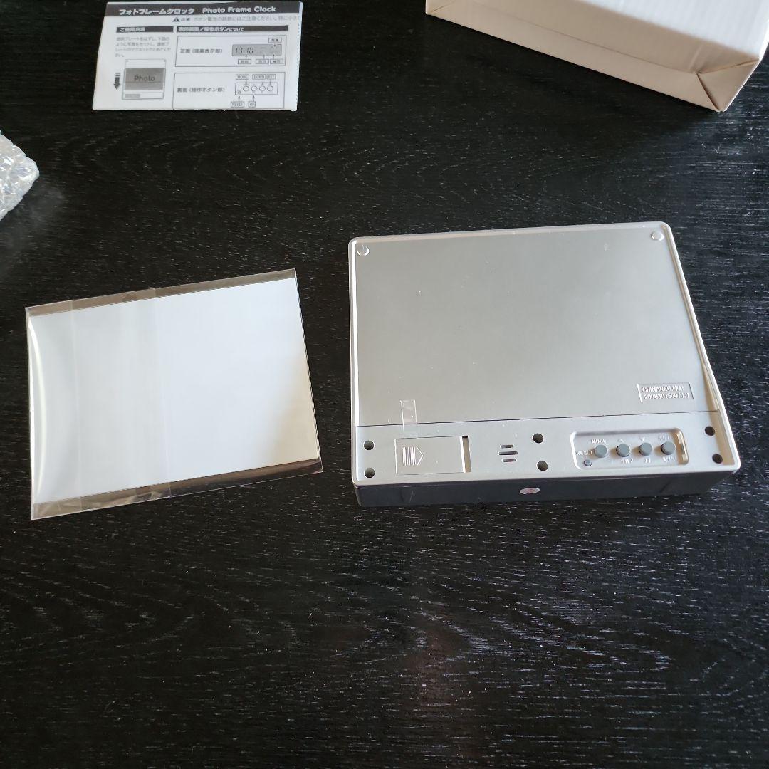 アニメK フォトフレームクロック デジタル時計