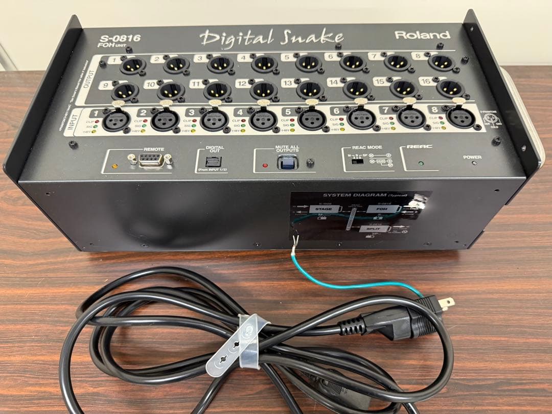 Roland S-0816 デジタルスネーク