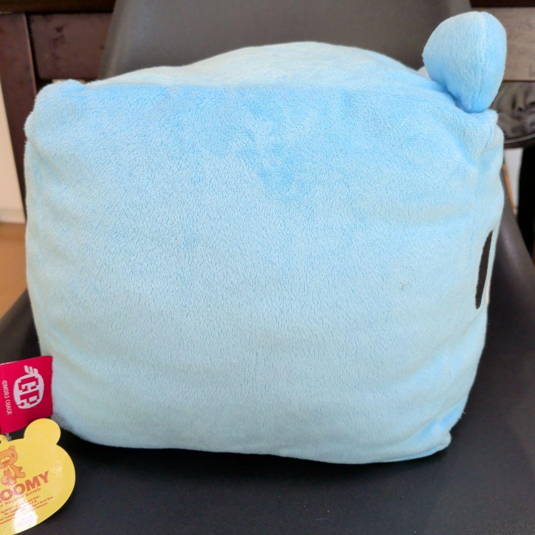 CGP-375 顔グル～ミ～キューブクッション（ピンク・青）