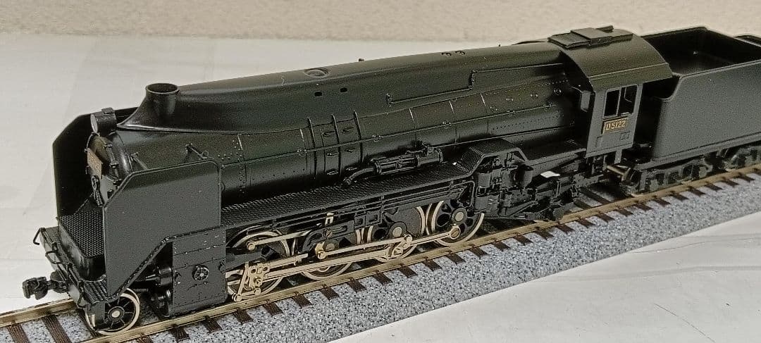 HOゲージ 天賞堂 アダチ Ｄ51全流蒸気機関車、カンモーター、メンテナンス済
