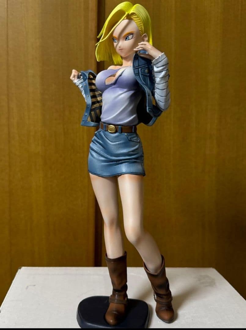 ドラゴンボール 人造人間18号 フィギュア リペイント グリッター&グラマラス