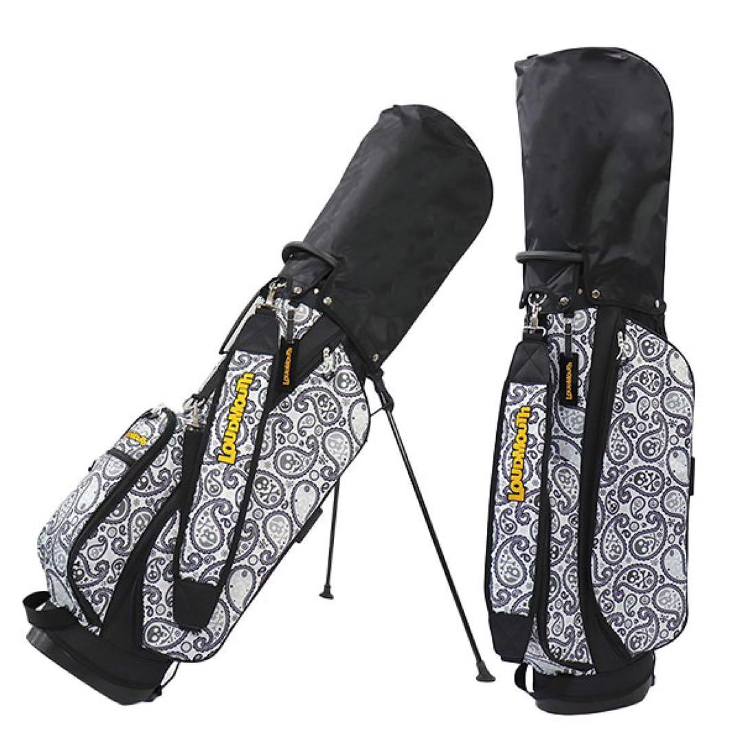 【新品】ラウドマウス キャディバッグ 8.5型 シバミーティンバー 284