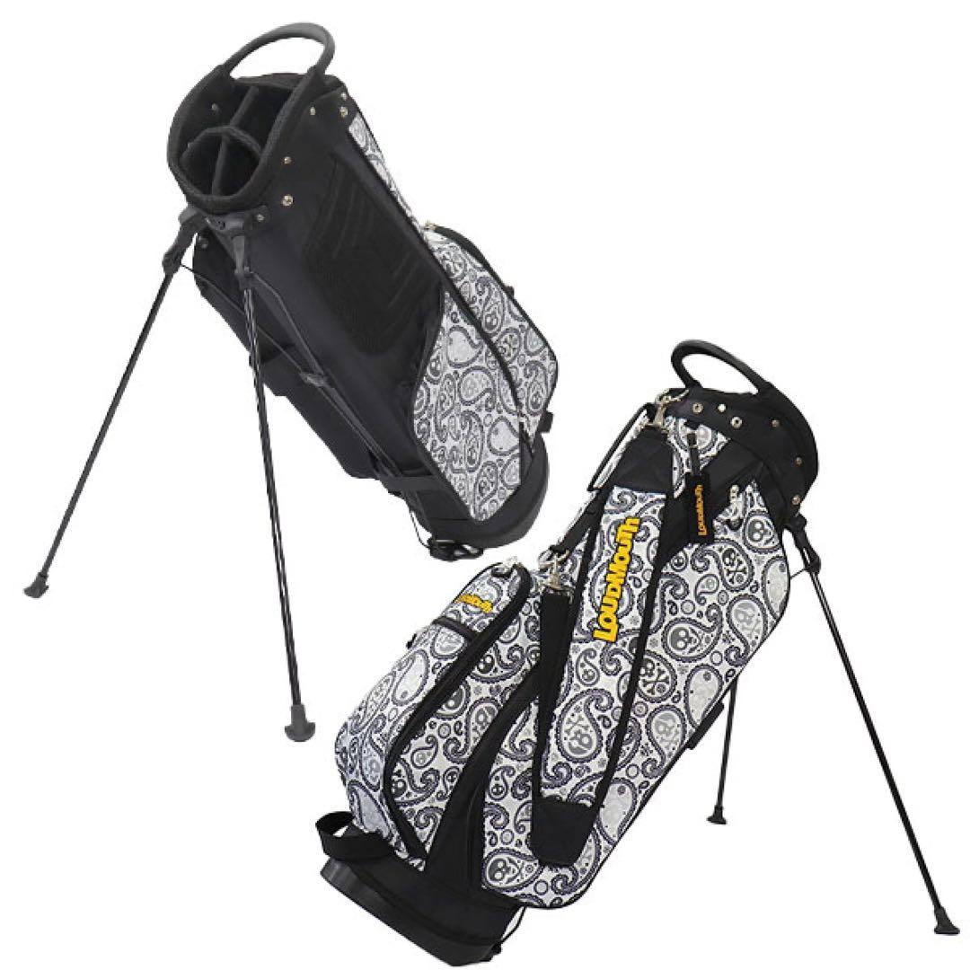 【新品】ラウドマウス キャディバッグ 8.5型 シバミーティンバー 284