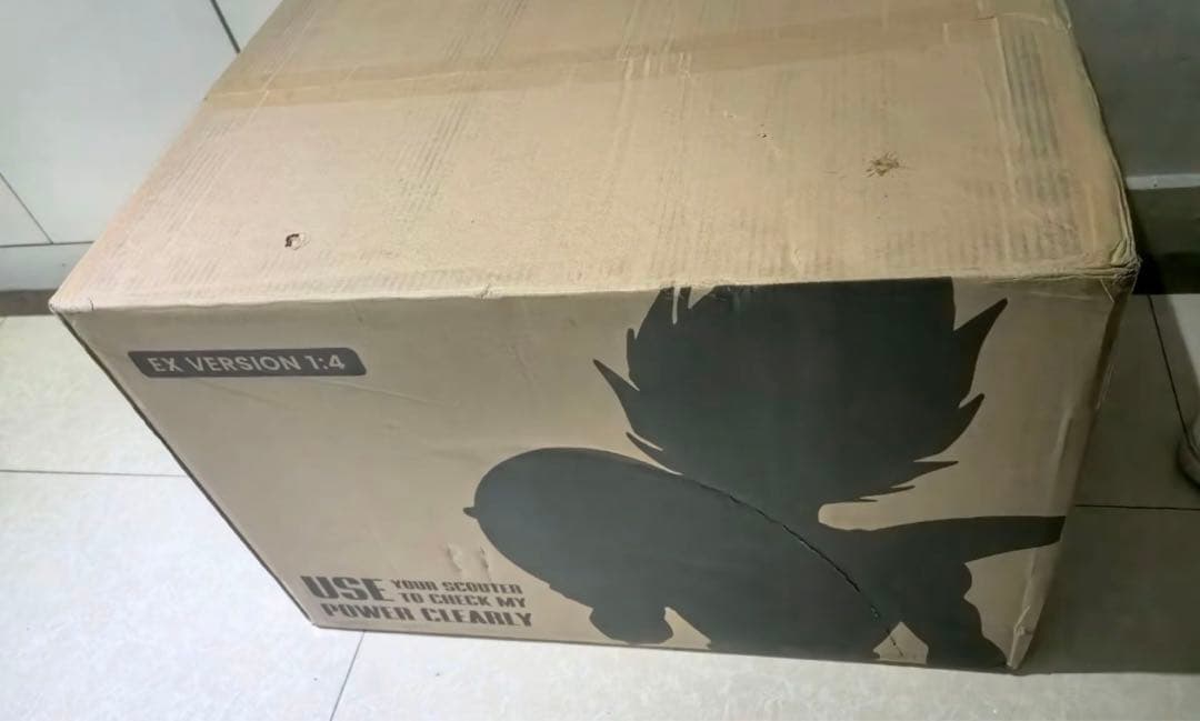 ドラゴンボール 1／4スケール ベジータ フィギュア ガレージキット