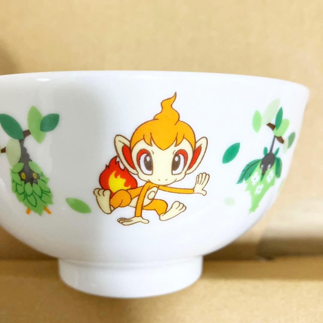 ポケモン「ラスト1点」　ポッチャマ　ヒコザル　ナエトル　ピカチュウ　食器　茶碗