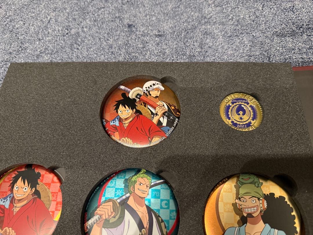 ワンピース・プレミア・サマー コレクタブル缶バッジ　USJ 2021限定　20種