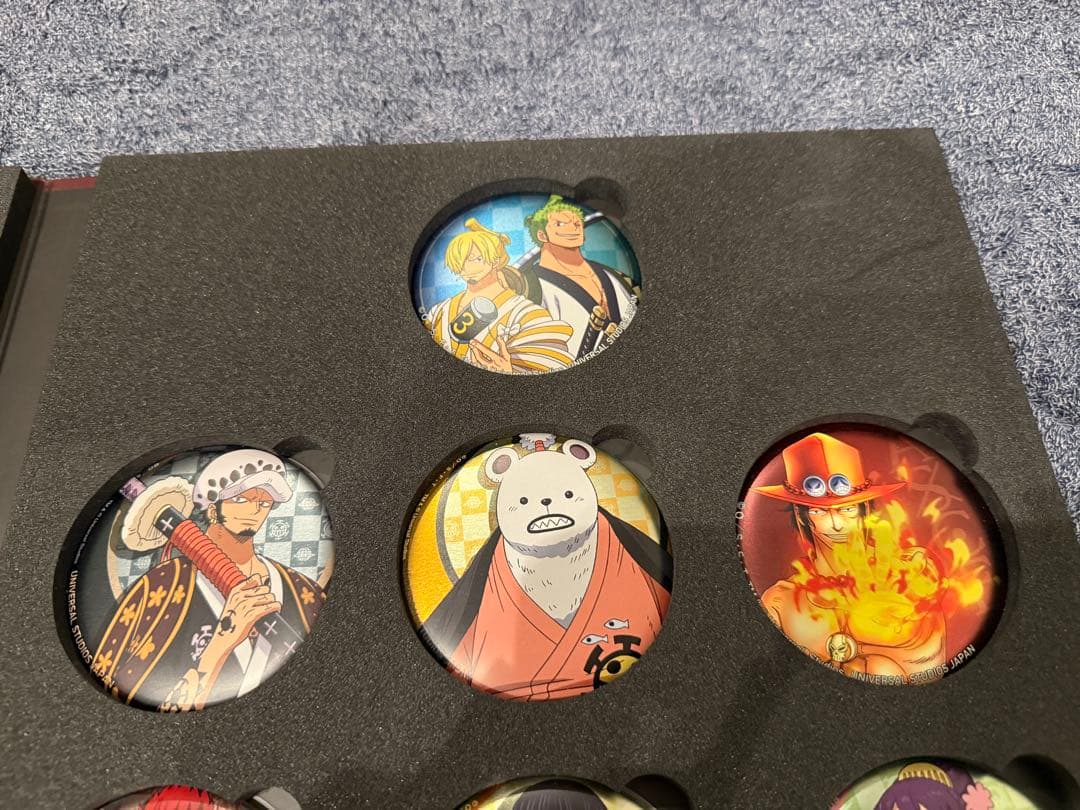ワンピース・プレミア・サマー コレクタブル缶バッジ　USJ 2021限定　20種