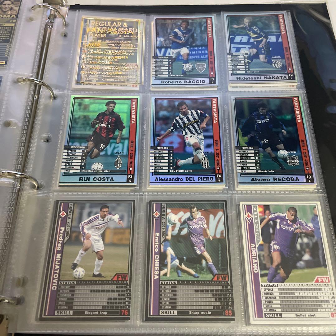 wccf footista 2001-2002 フルコンプ　バインダー
