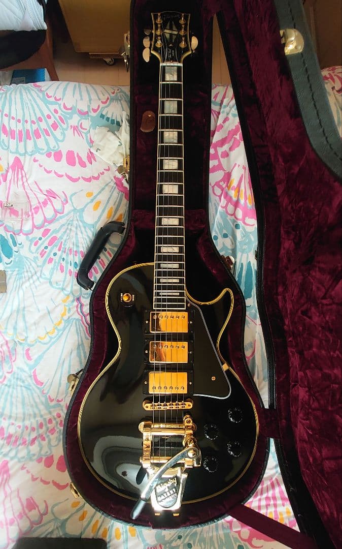 Gibson レスポールカスタム ブラックビューティ 3PU 鑑定書付