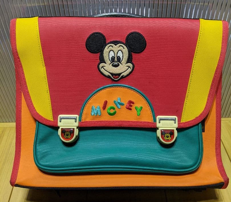 ディズニー　レトロ　カバン　リュック　バッグ