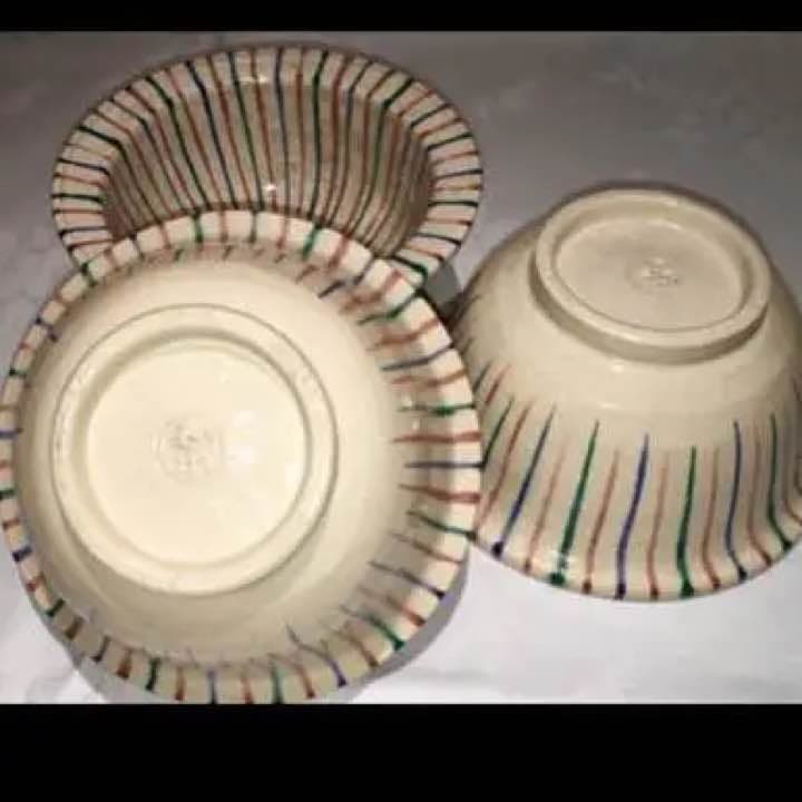 名工 超希少 川嵜 和楽 向付 楽焼5セット