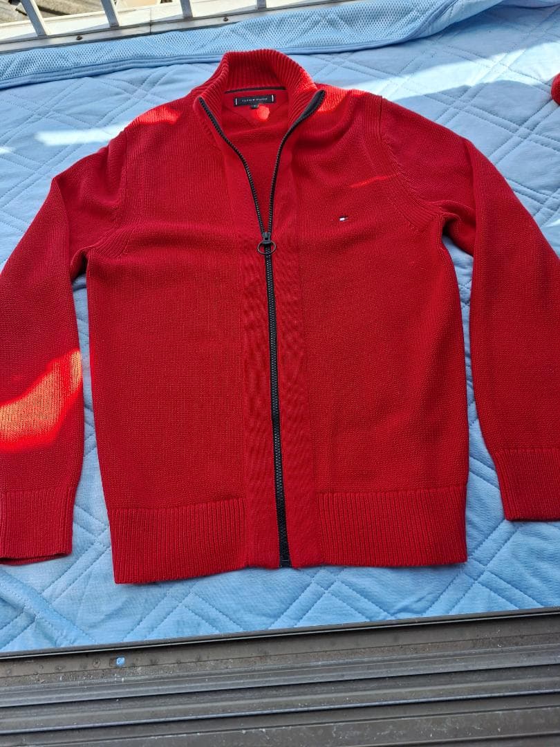 DWD フルジップフード付きパーカー 黒