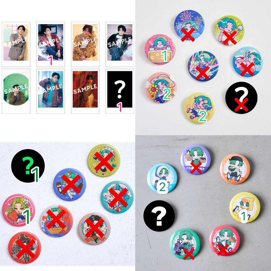 Gero グッズ 缶バッジ トレカ