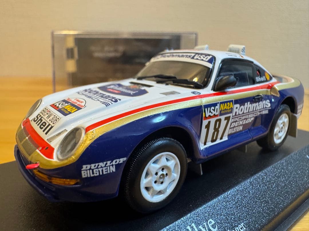 【MINICHAMPS】Porsche 959 Rallye #187 1986