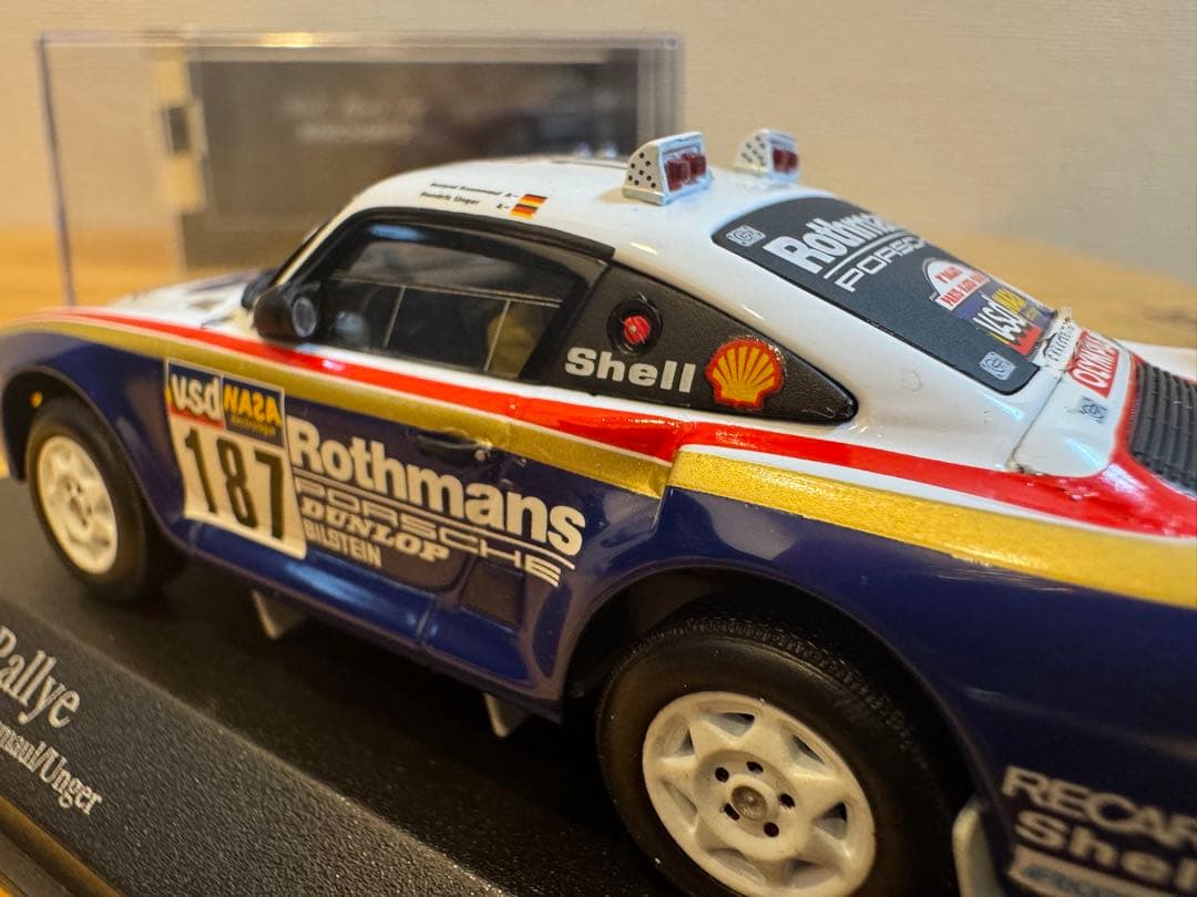 【MINICHAMPS】Porsche 959 Rallye #187 1986