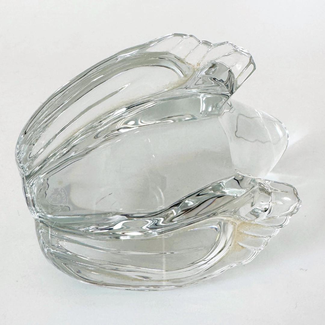 【バカラ】動物 カエル 蛙 置物 インテリア★美品★幸運