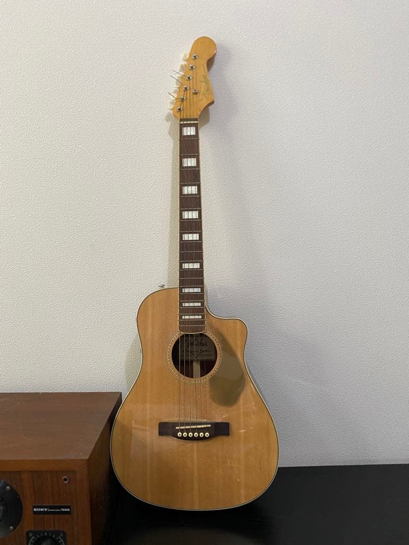 Fender エレキ アコースティックギター ナチュラル