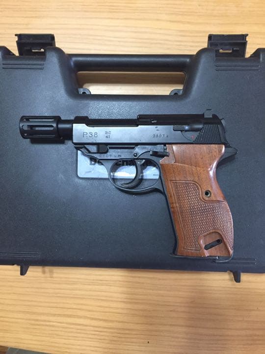 マルゼン P38デタッチャブル 木製グリップ 訳あり品