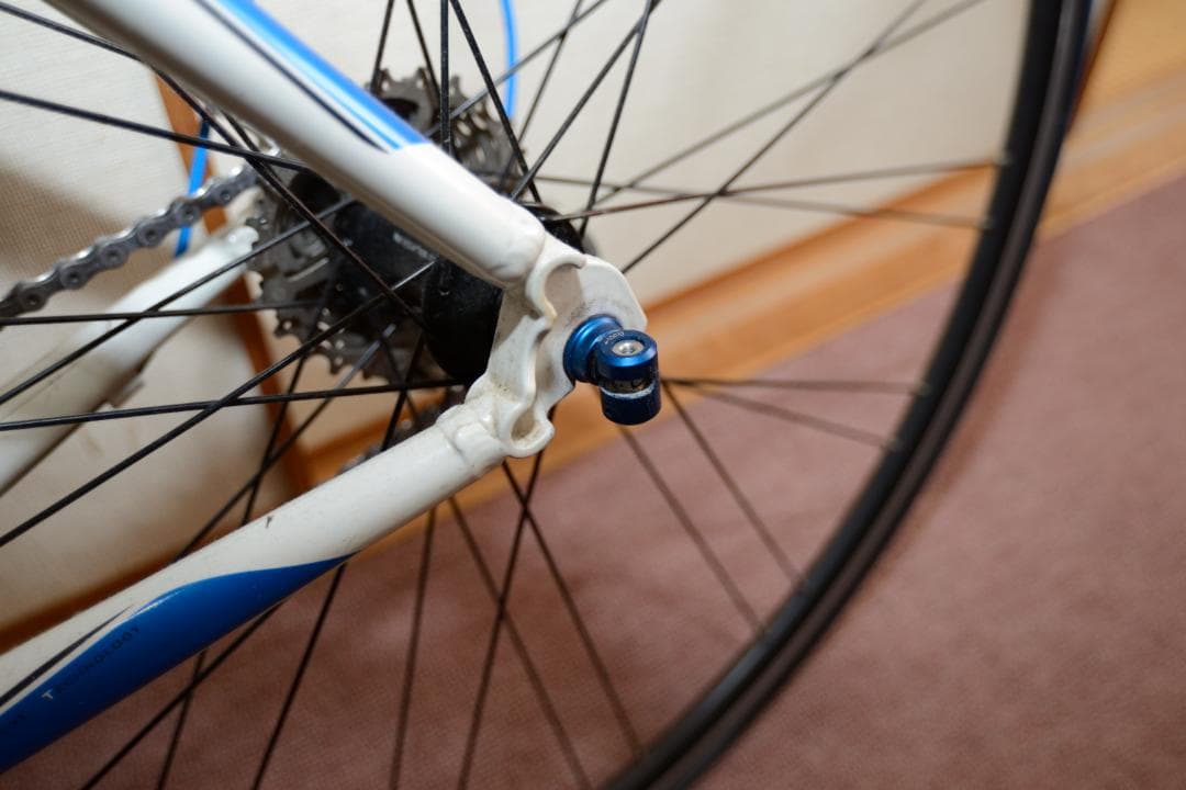 Bianchi ロードバイク 群馬の駅で引渡し