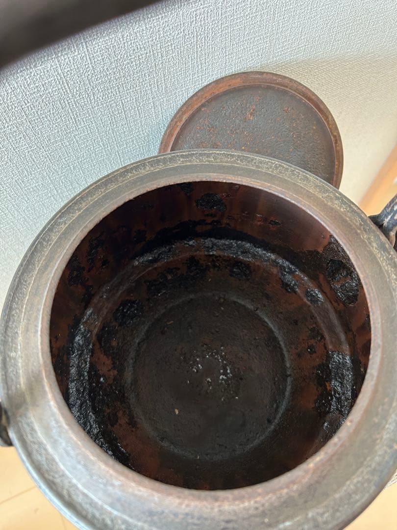 鉄瓶　昭和レトロ　和雑貨　アンティーク