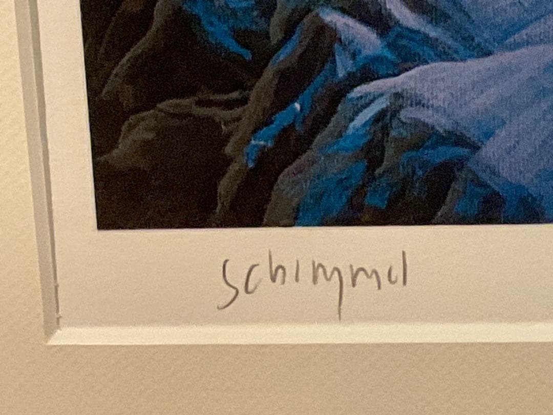 シム・シメール　「ワン・ウィズ・ザ・マウンテン」　ジークレー　直筆サイン有り