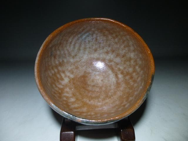 楽吉左衛門　十代　旦入　赤茶碗／共箱／銘「清光」／裏千家十四代　淡々斎極め箱