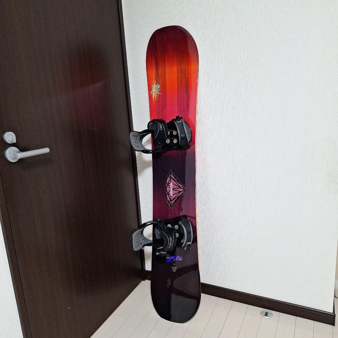 スノーボードセット　K2ブライトライト21年モデル　バートンフリースタイルS-M