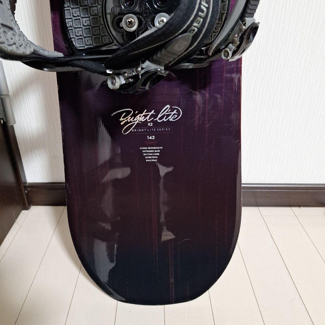 スノーボードセット　K2ブライトライト21年モデル　バートンフリースタイルS-M