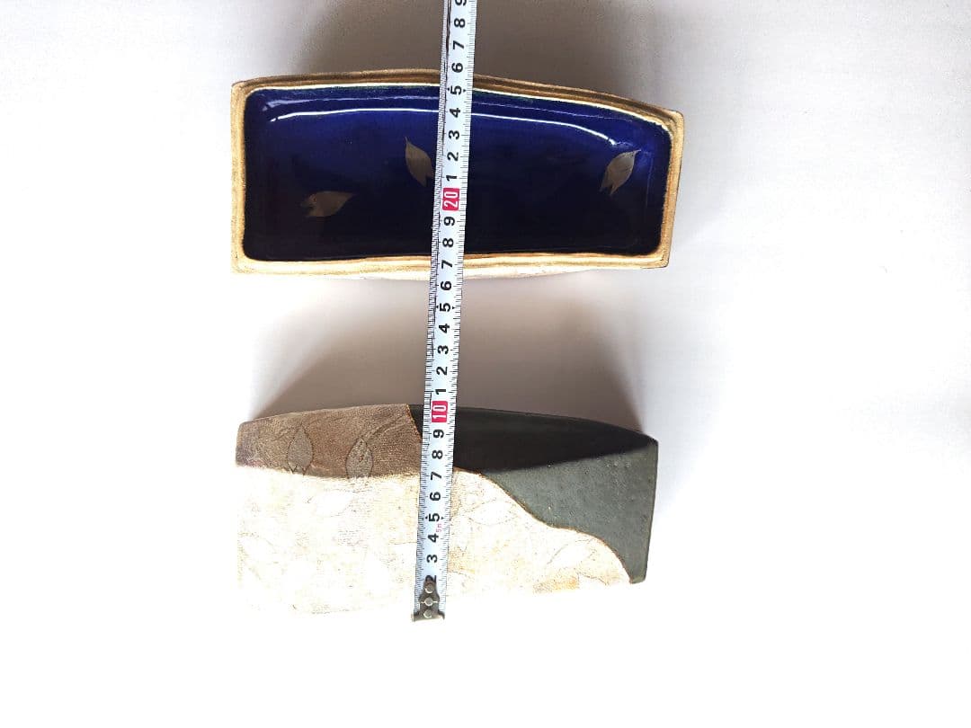 期間限定お値下げ中！！　新品未使用！！　島田恭子作　櫻　蓋物　布目金彩　益子焼