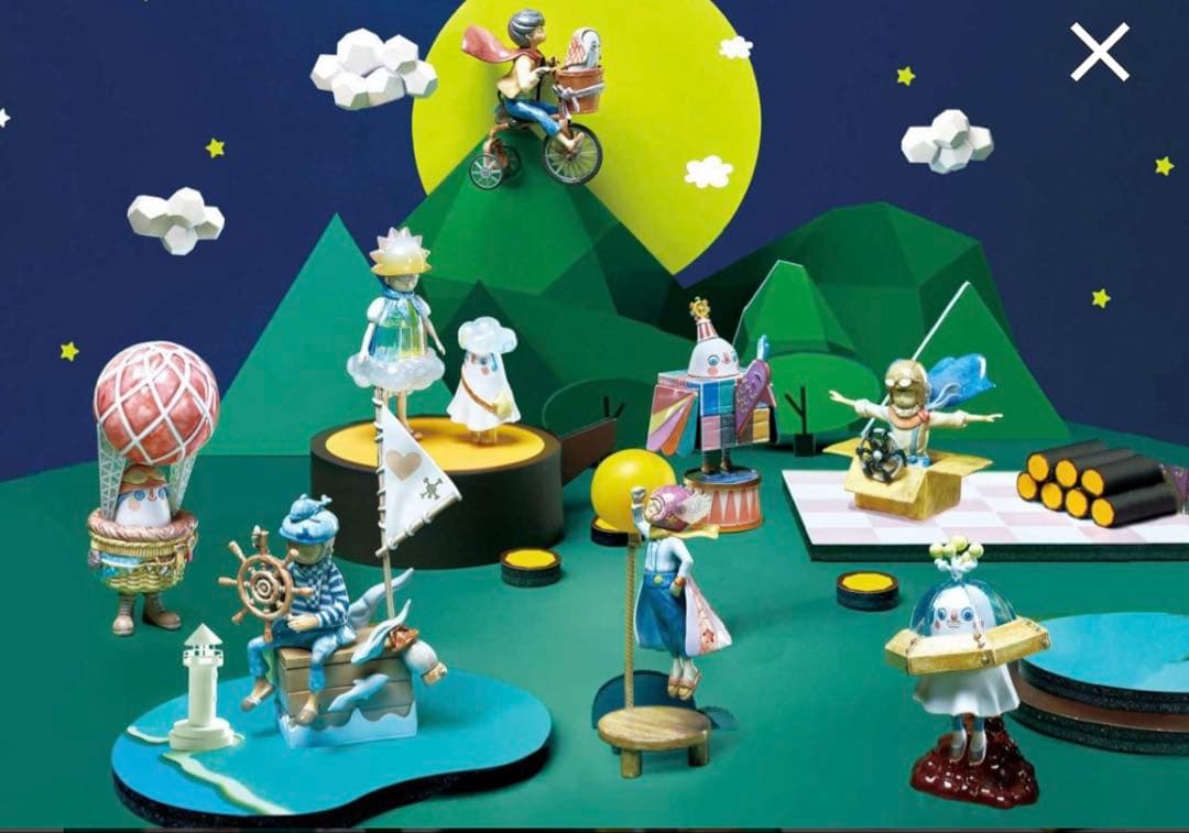 海洋堂直営店限定Zu&PiフィギュアコレクションVol.3 (1BOX8個入り)