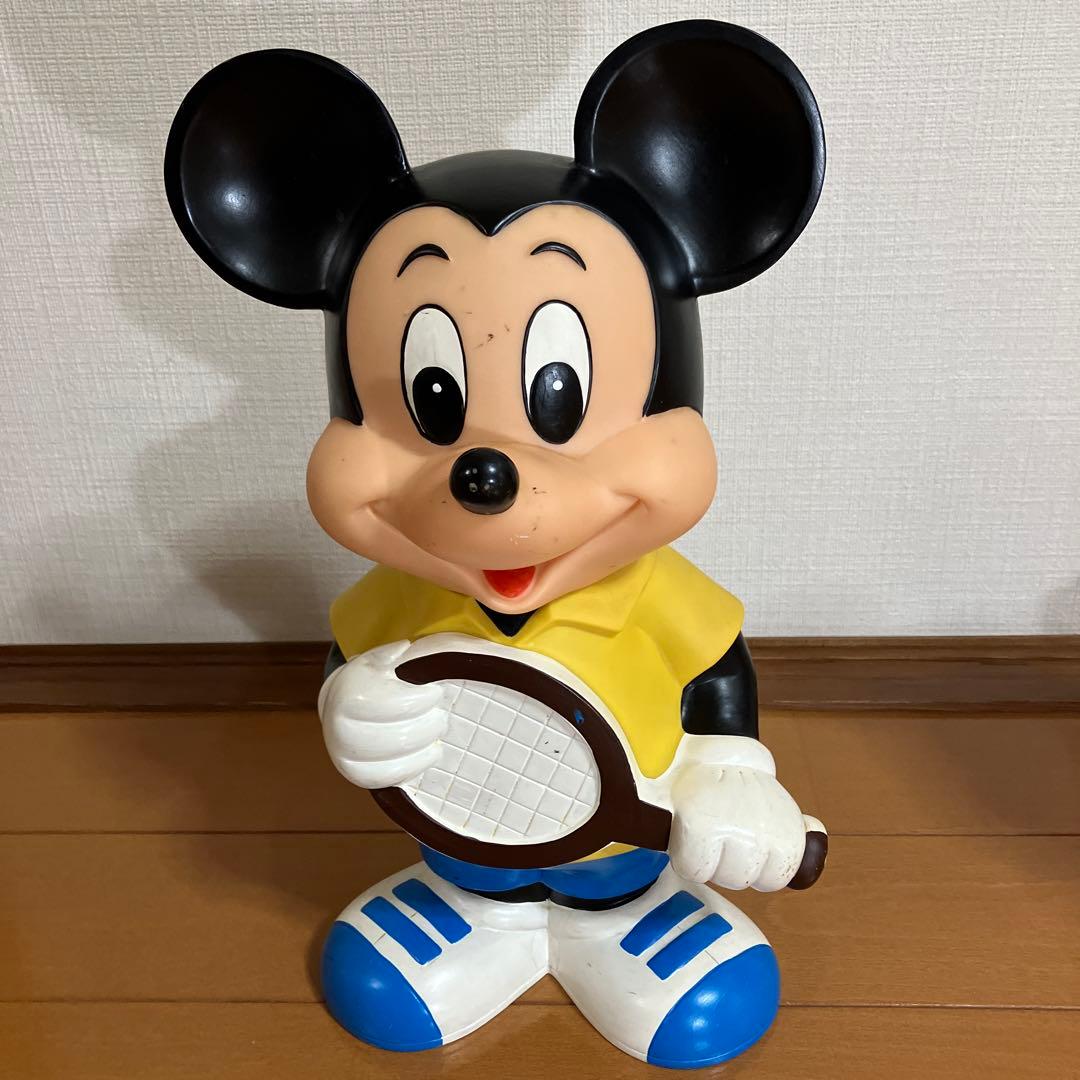 三菱銀行　ミッキー・ミニー フィギュアセット